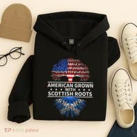 American Grown Scottish Roots Scotland Hoodie thumb 4
