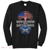 American Grown Scottish Roots Scotland Sweatshirt thumb 0