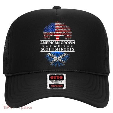 American Grown Scottish Roots Scotland Hat