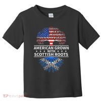 American Grown Scottish Roots Scotland Toddler T-Shirt thumb 0