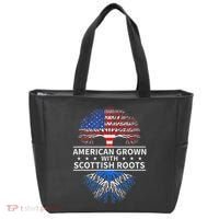 American Grown Scottish Roots Scotland Tote Bag thumb 0