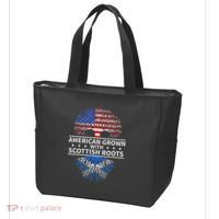 American Grown Scottish Roots Scotland Tote Bag thumb 3