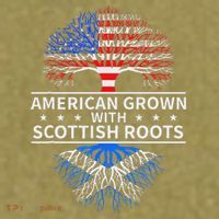 American Grown Scottish Roots Scotland Garment-Dyed Women's Muscle Tee thumb 6