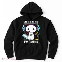 Axolotl Gaming Salamander As Gamer Hoodie thumb 0