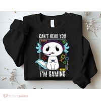 Axolotl Gaming Salamander As Gamer Sweatshirt thumb 2