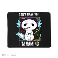 Axolotl Gaming Salamander As Gamer Mousepad thumb 0