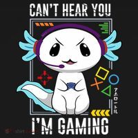 Axolotl Gaming Salamander As Gamer Baby Bodysuit thumb 2