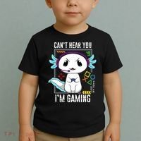 Axolotl Gaming Salamander As Gamer Toddler T-Shirt thumb 2