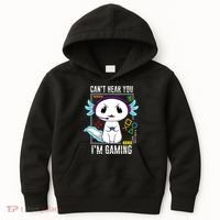 Axolotl Gaming Salamander As Gamer Kids Hoodie thumb 0