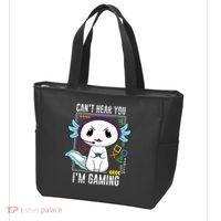 Axolotl Gaming Salamander As Gamer Tote Bag thumb 3