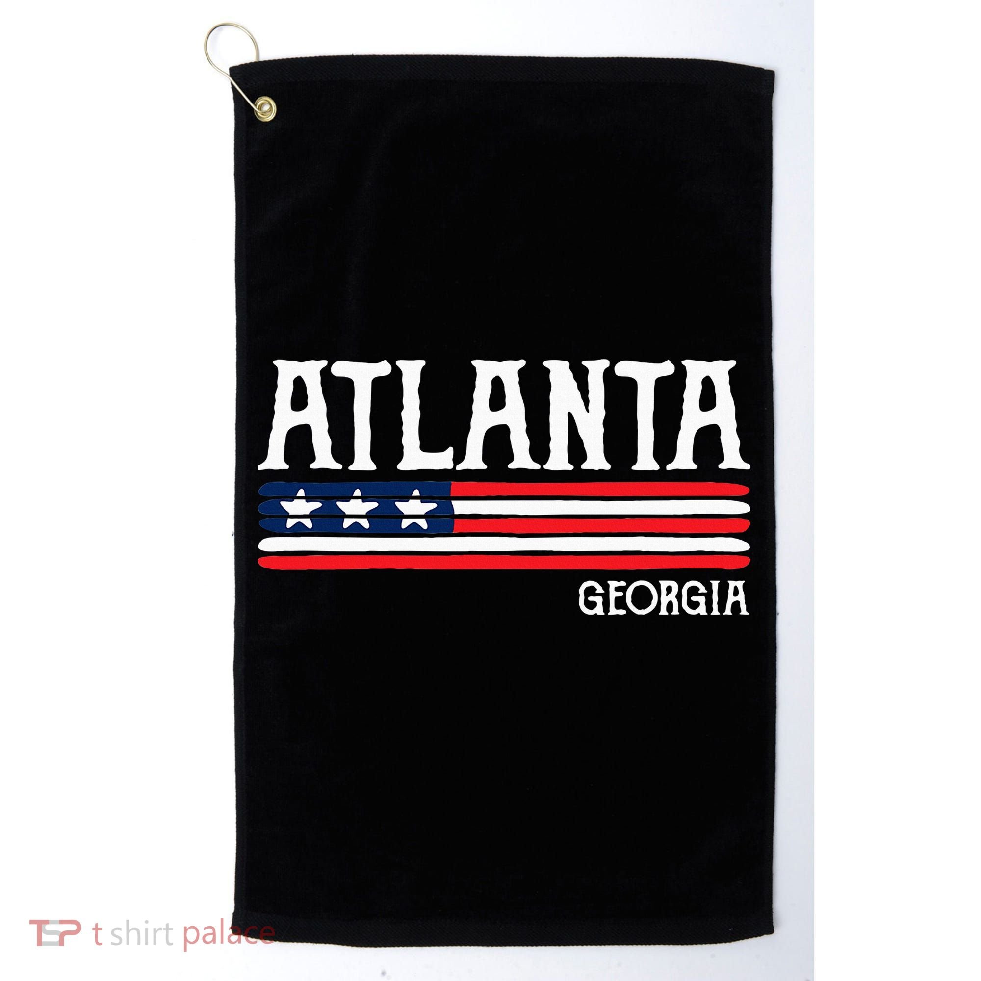 Atlanta Georgia Souvenir Gift Golf Towel