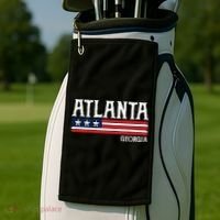 Atlanta Georgia Souvenir Gift Golf Towel thumb 2