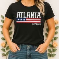 Atlanta Georgia Souvenir Gift Women's T-Shirt thumb 2