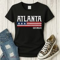 Atlanta Georgia Souvenir Gift Women's T-Shirt thumb 3