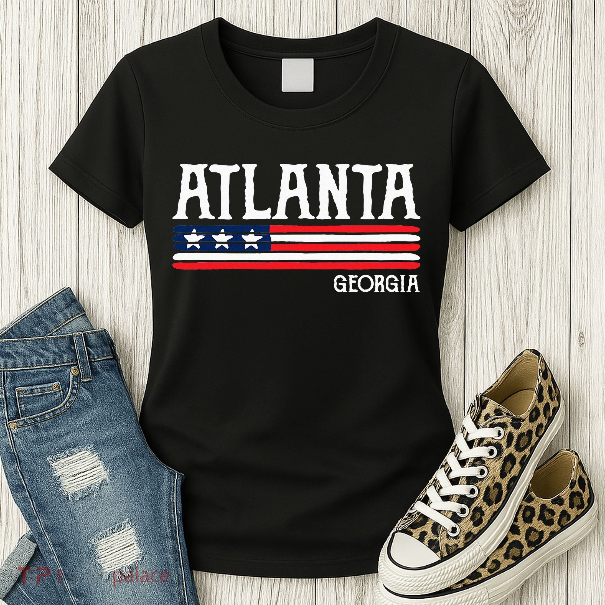 Atlanta Georgia Souvenir Gift Women's T-Shirt