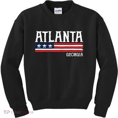 Atlanta Georgia Souvenir Gift Kids Sweatshirt