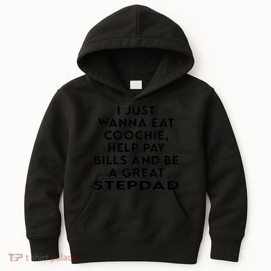 A Great Step Dad Kids Hoodie