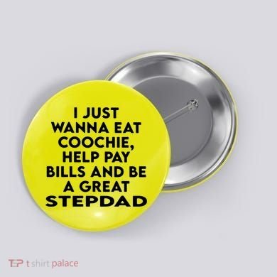 A Great Step Dad Button