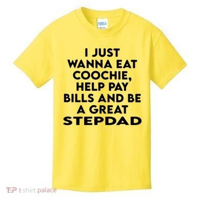 A Great Step Dad Kids T-Shirt