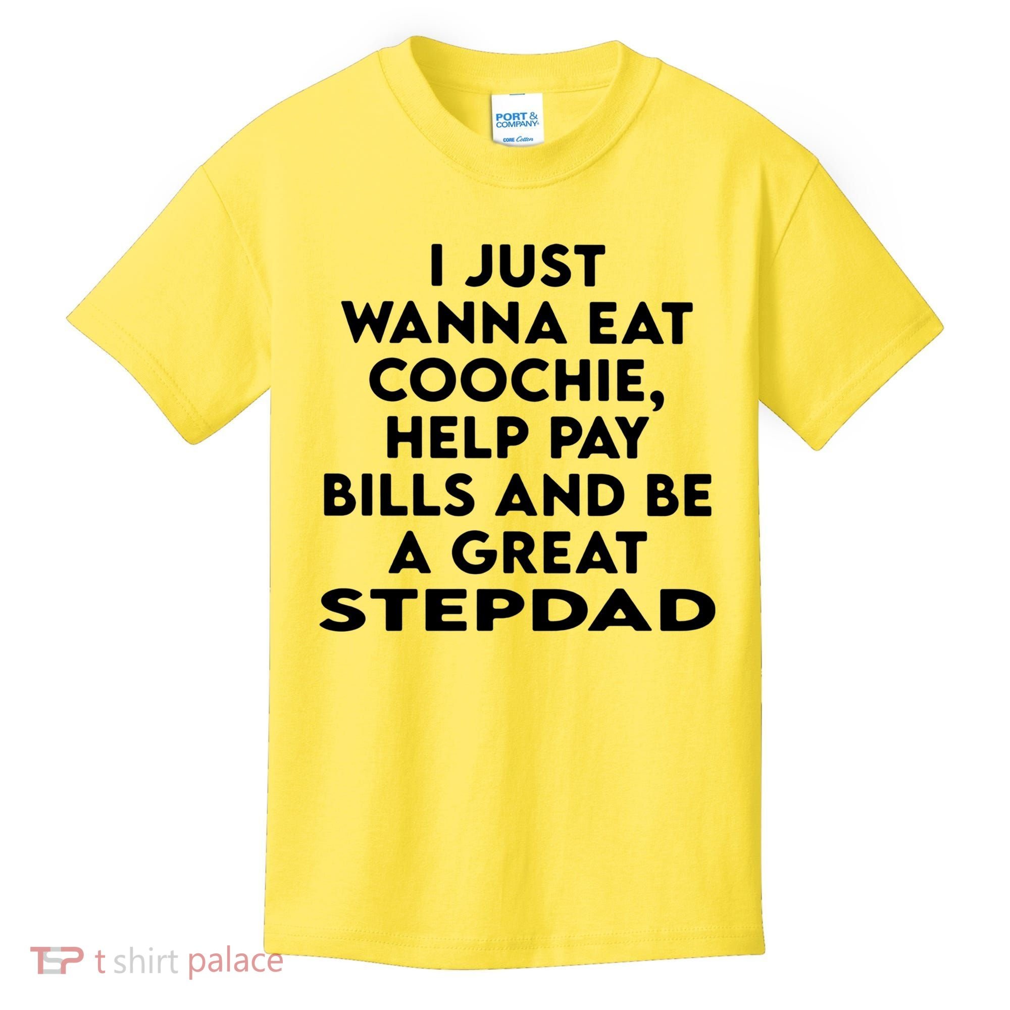 A Great Step Dad Kids T-Shirt