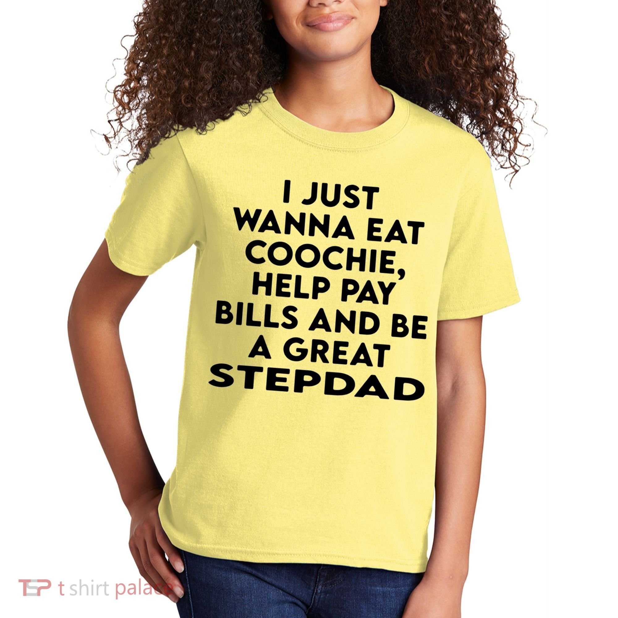 A Great Step Dad Kids T-Shirt