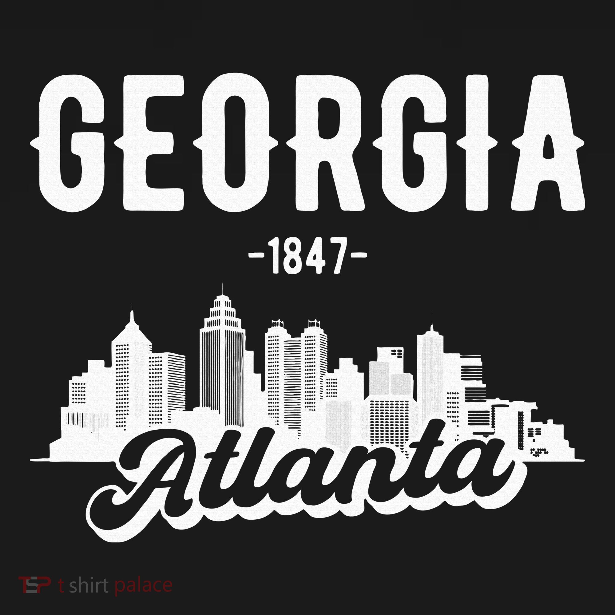 Atlanta Georgia Skyline Sweatshirt