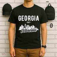 Atlanta Georgia Skyline T-Shirt thumb 6