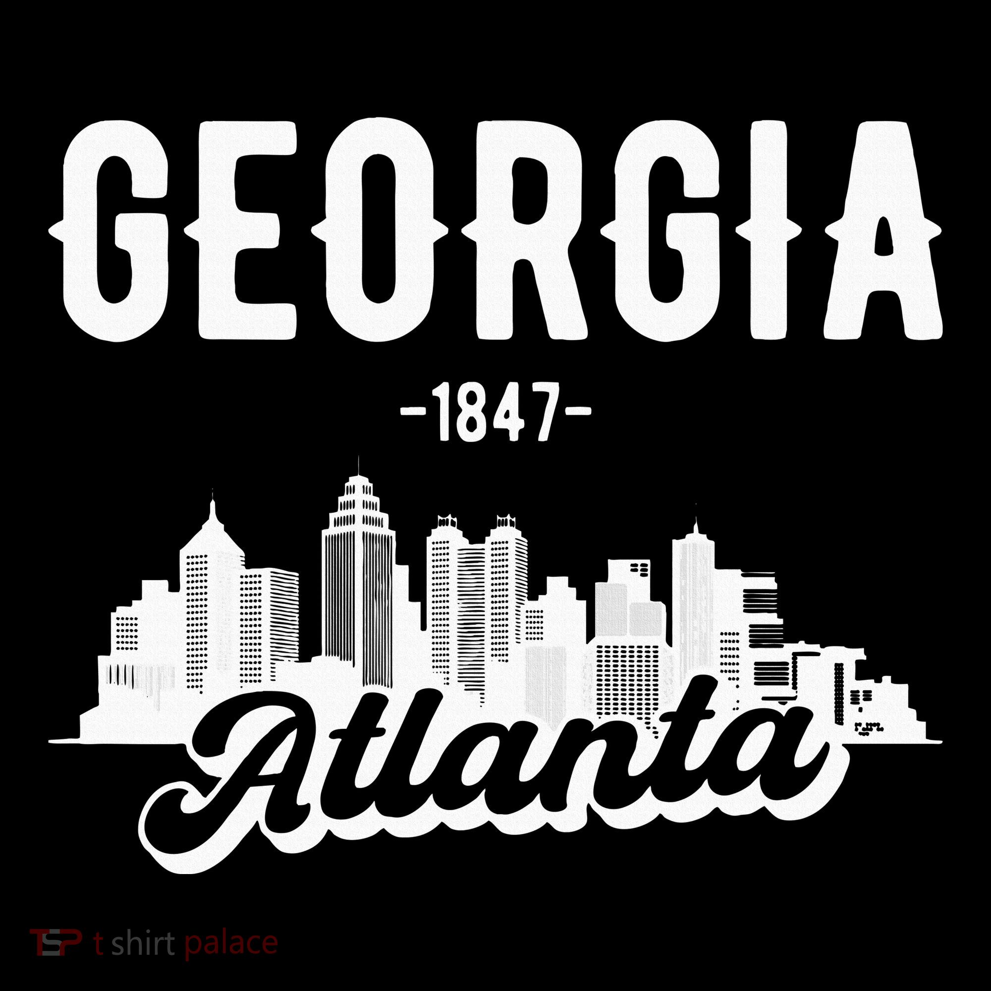 Atlanta Georgia Skyline T-Shirt