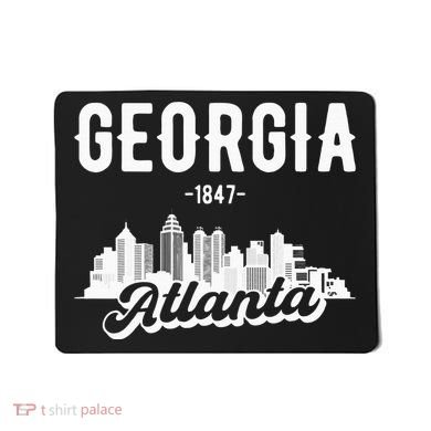 Atlanta Georgia Skyline Mousepad