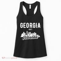 Atlanta Georgia Skyline Women's Tank Top thumb 0