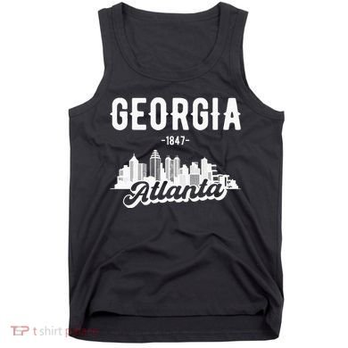 Atlanta Georgia Skyline Tank Top