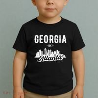 Atlanta Georgia Skyline Toddler T-Shirt thumb 2