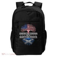 American Grown Scottish Roots Scotland Gift Backpack thumb 0