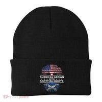 American Grown Scottish Roots Scotland Gift Beanie thumb 0