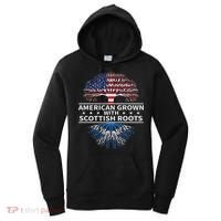 American Grown Scottish Roots Scotland Gift Women's Hoodie thumb 0
