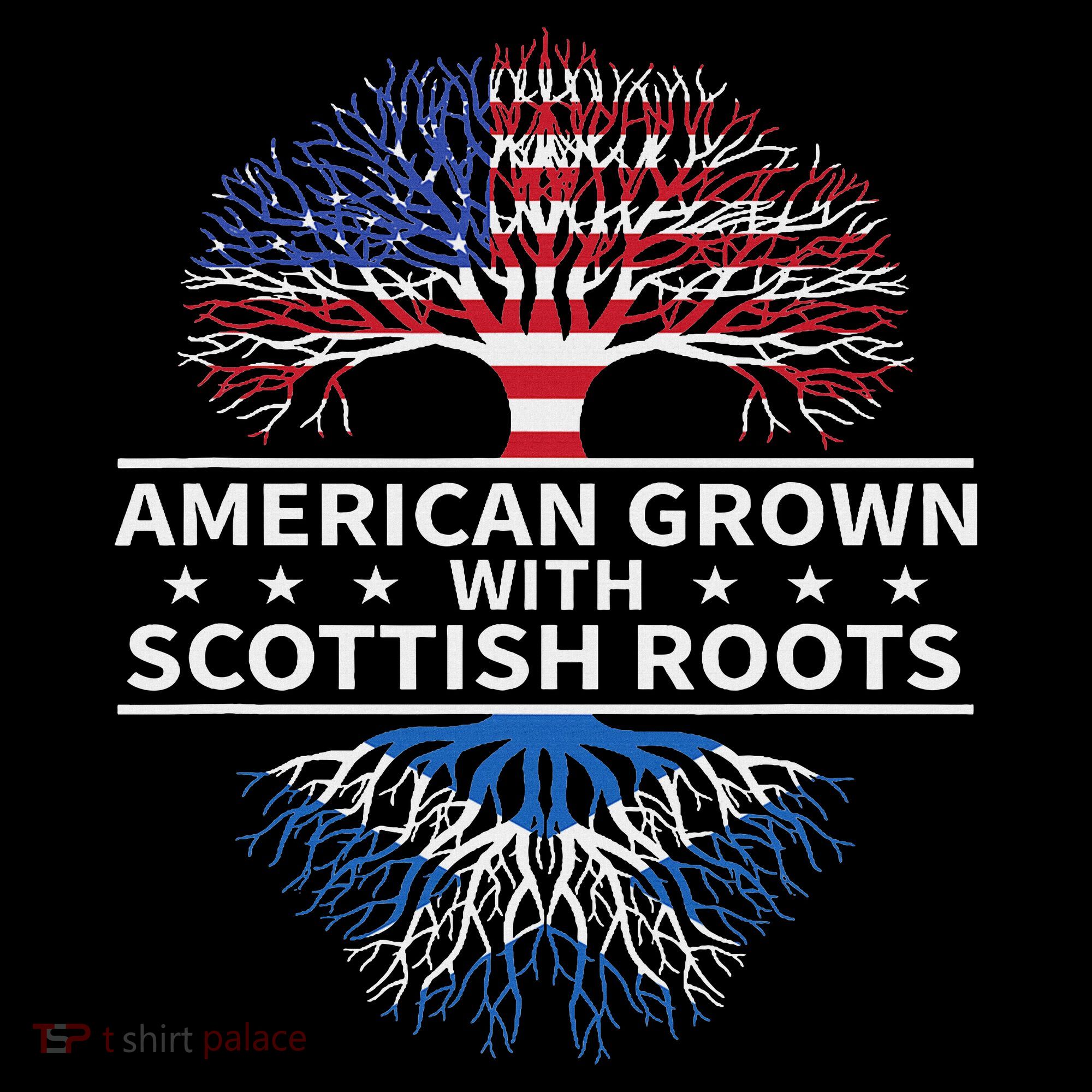 American Grown Scottish Roots Scotland Gift Women's Hoodie