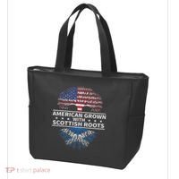 American Grown Scottish Roots Scotland Gift Tote Bag thumb 3