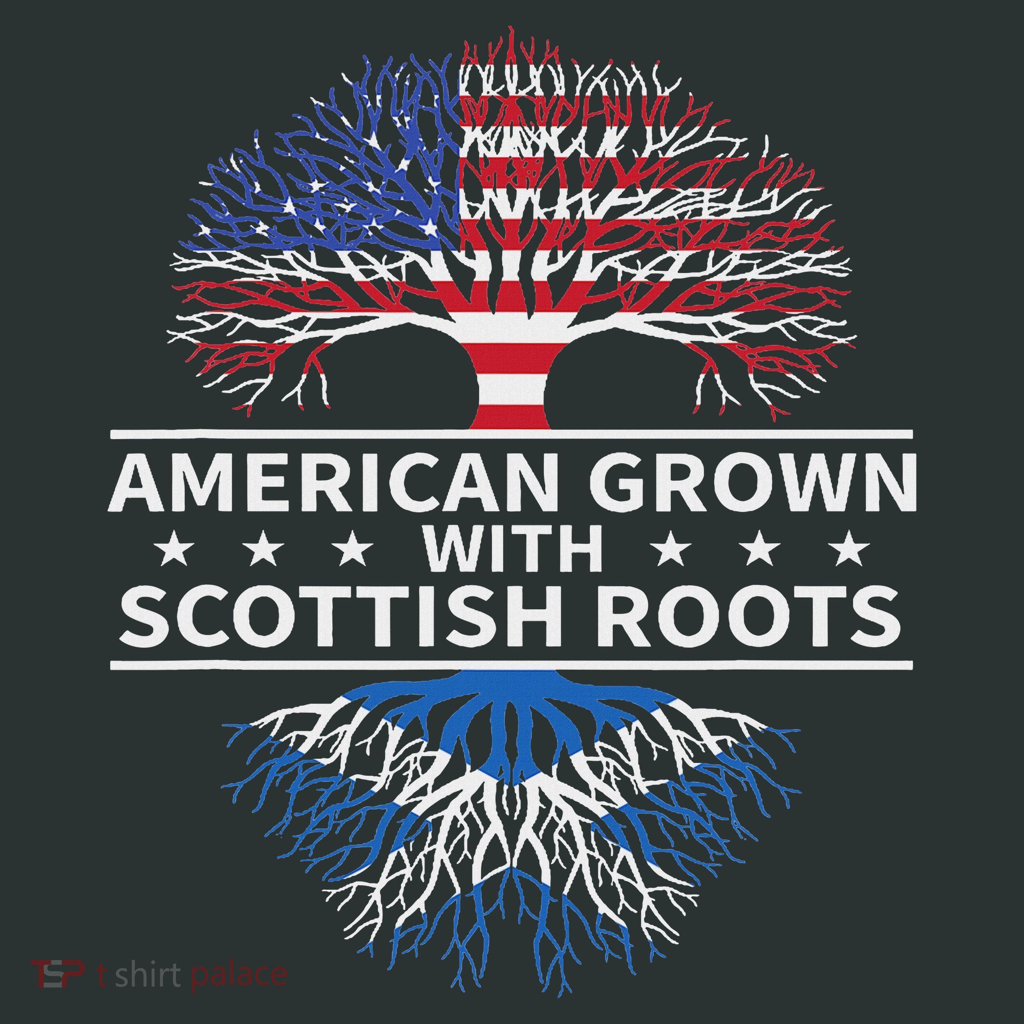 American Grown Scottish Roots Scotland Gift Infant Baby Jersey Bodysuit