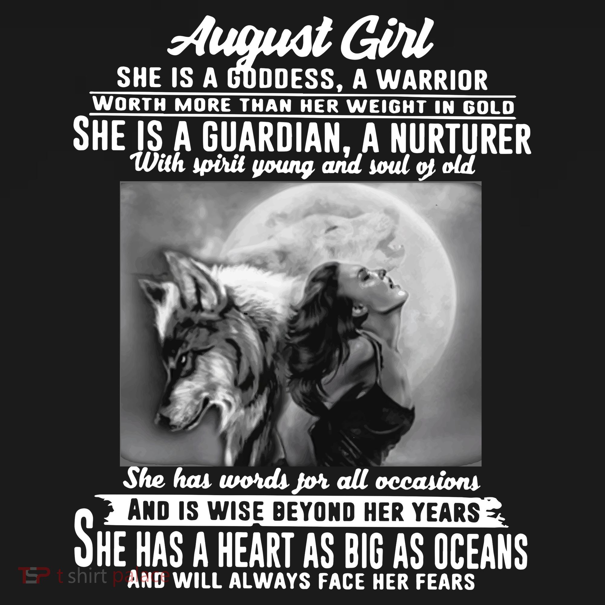 August Girl She Is Goddess A Warrior Worth More Than Her Weight In Gold She Is A Women's Hoodie