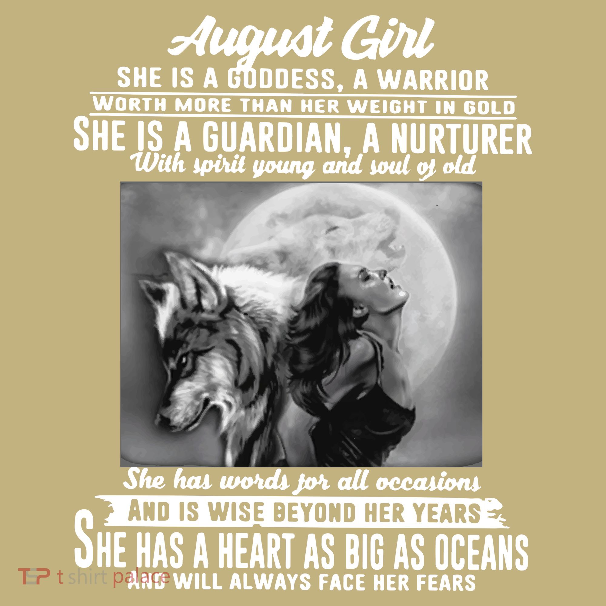 August Girl She Is Goddess A Warrior Worth More Than Her Weight In Gold She Is A Mousepad