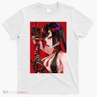 Anime Girl Samurai Waifu Japanese Aesthetic Otaku Weeb T-Shirt thumb 0