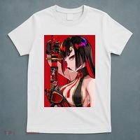 Anime Girl Samurai Waifu Japanese Aesthetic Otaku Weeb T-Shirt thumb 5