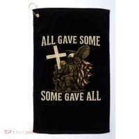 All Gave Some, Some Gave All Golf Towel thumb 0