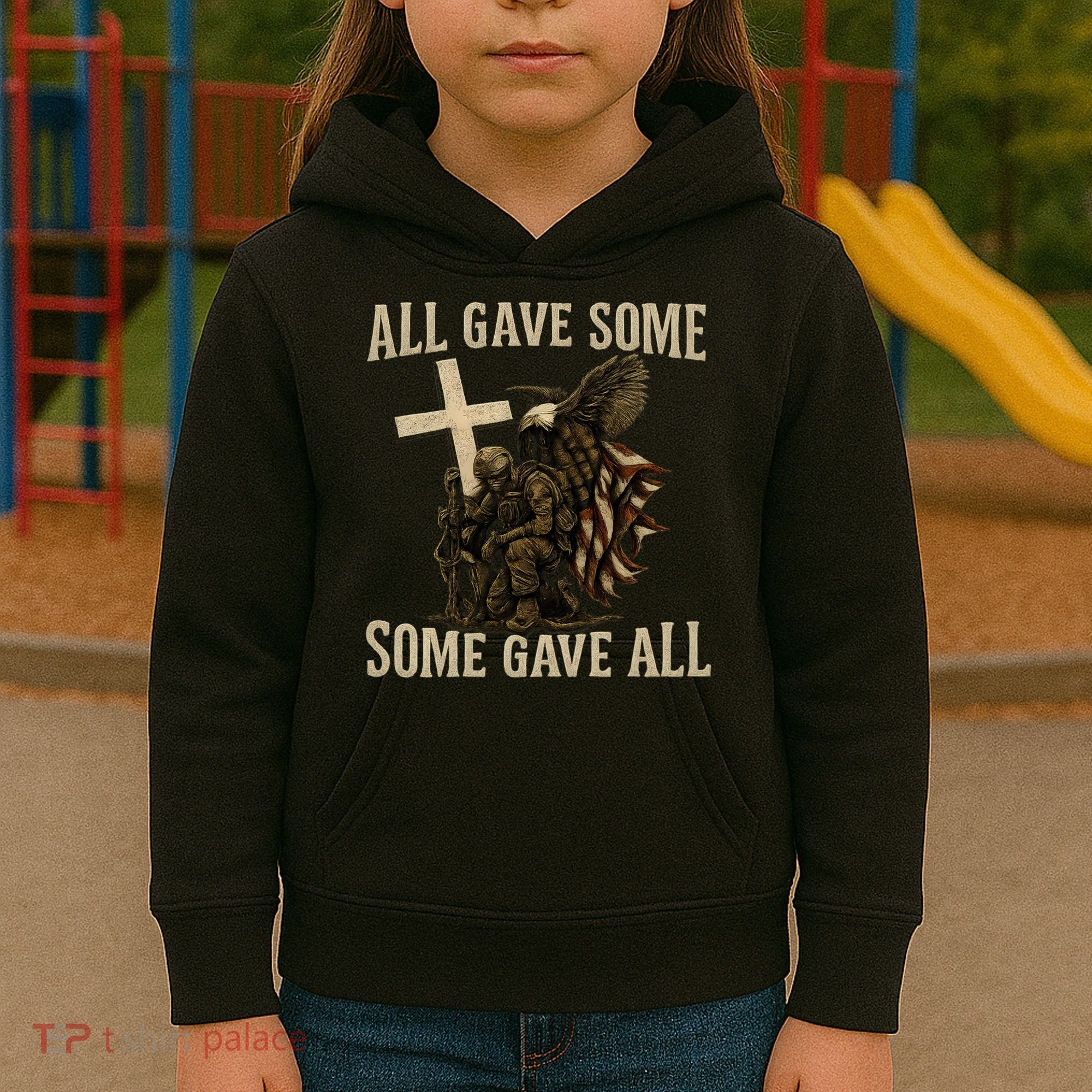All Gave Some, Some Gave All Kids Hoodie