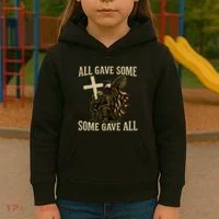 All Gave Some, Some Gave All Kids Hoodie thumb 3