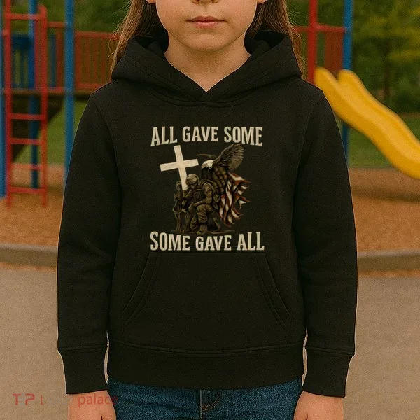 All Gave Some, Some Gave All Kids Hoodie