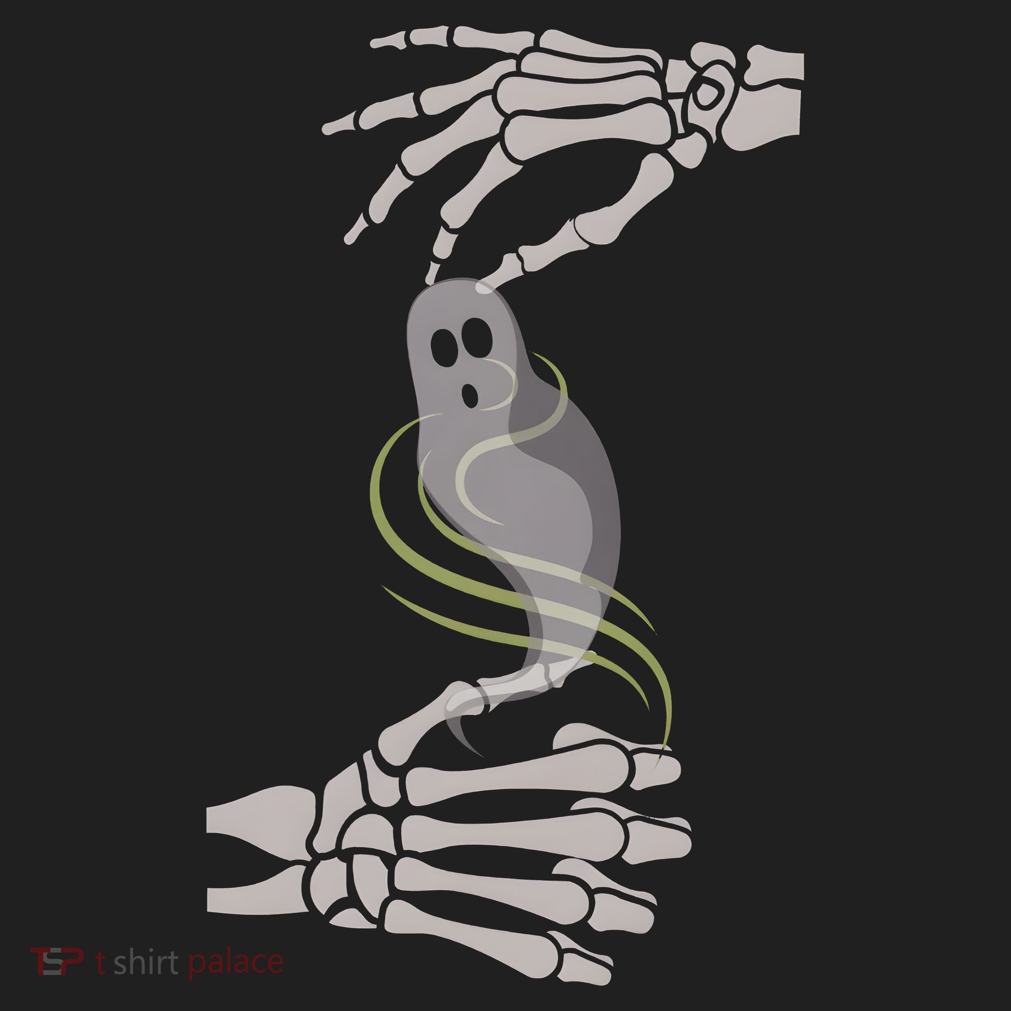 ASL Ghost Spooky Halloween For Deaf Community Women's Sweatshirt