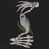 ASL Ghost Spooky Halloween For Deaf Community Tumbler thumb 3
