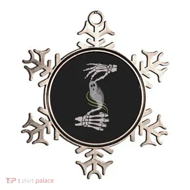 ASL Ghost Spooky Halloween For Deaf Community Ornament