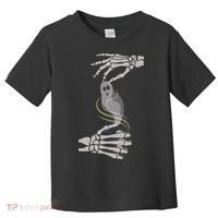 ASL Ghost Spooky Halloween For Deaf Community Toddler T-Shirt thumb 0